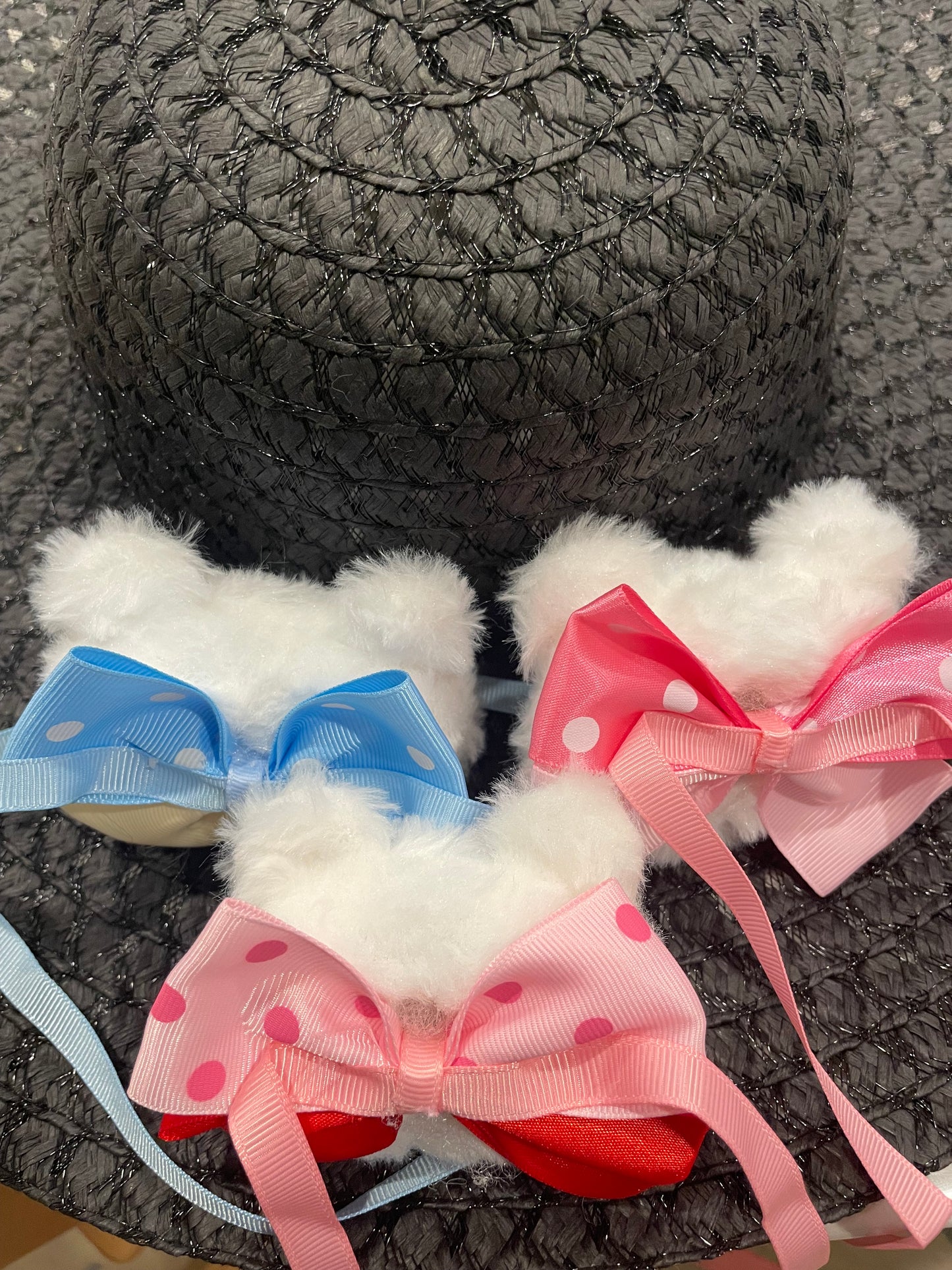 "Plush Kitty" Bows (For Larger Dogs)
