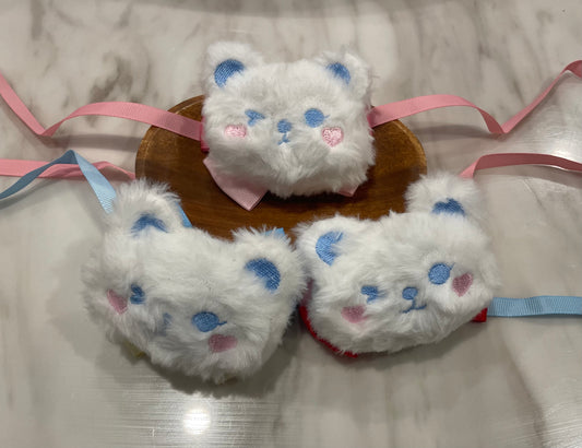"Plush Kitty" Bows (For Larger Dogs)